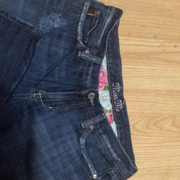 Miss Me - Wide Leg Punk Style Jeans / Size 31 - Picture 3 of 7